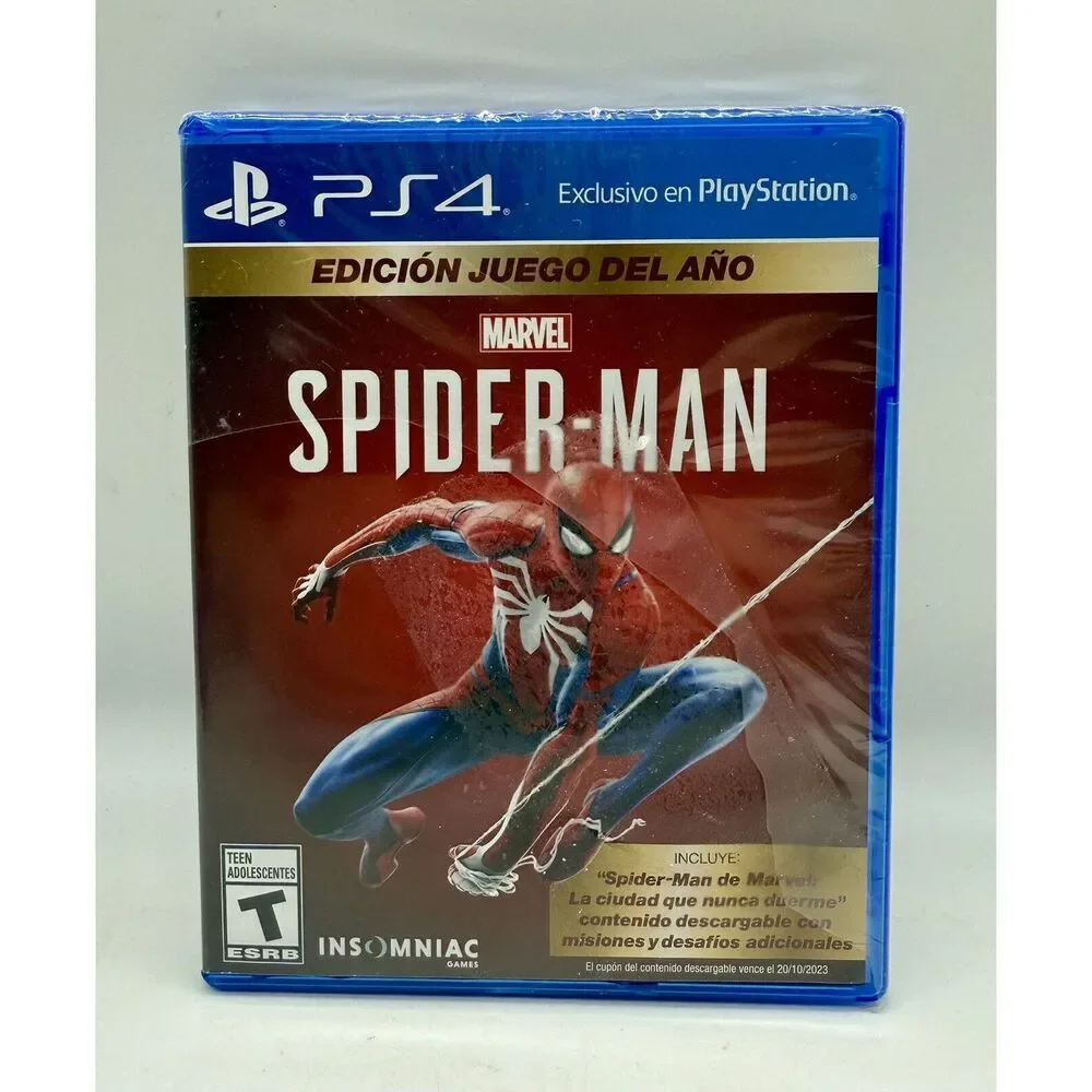 Marvel's Spider-Man: Game of The Year Edition PlayStation 4 Spanish Print -Notes